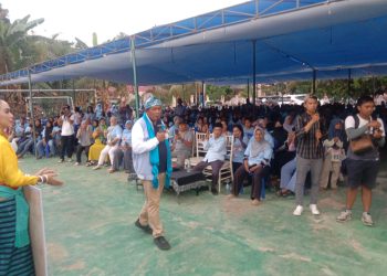 Kampanye di Baubau, ASR-Hugua Ajak Masyarakat Menangkan Pemilihan Gubernur Sultra