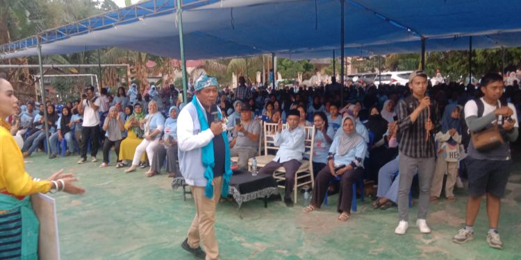 Kampanye di Baubau, ASR-Hugua Ajak Masyarakat Menangkan Pemilihan Gubernur Sultra