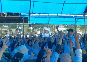 ASR-Hugua Paparkan Program Kesehatan dan Pemberdayaan Perempuan Saat Kampanye di Koltim