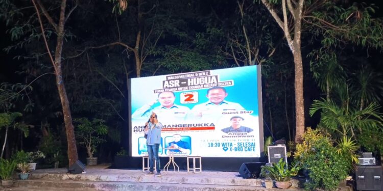 Dialog Bersama Milenial dan Gen Z di Kendari, ASR-Hugua Punya Mimpi Bentuk Badan Ekonomi Kreatif di Daerah