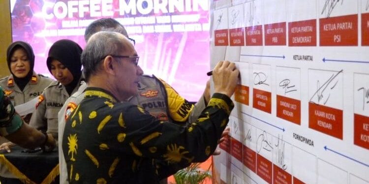 Deklarasi Damai Jelang Pemilihan Wali Kota Kendari