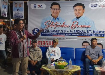Masyarakat Tator di Kadia Solid Dukung Rasak-Afdhal di Pilwali Kendari