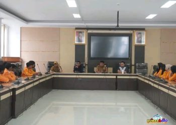 Sekretariat DPRD Kota Kendari Terima Mahasiswa Magang Dari UHO