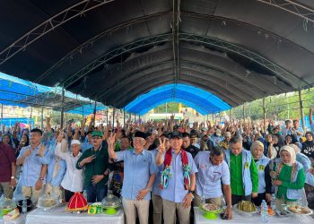Kampanye di Bombana, ASR Komitmen Tingkatkan Ekonomi UMKM dan Kesehatan di Sultra