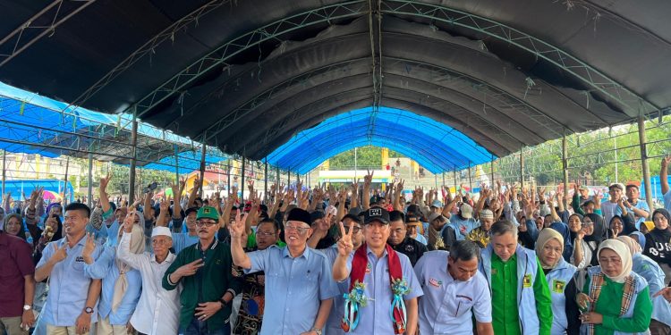 Kampanye di Bombana, ASR Komitmen Tingkatkan Ekonomi UMKM dan Kesehatan di Sultra
