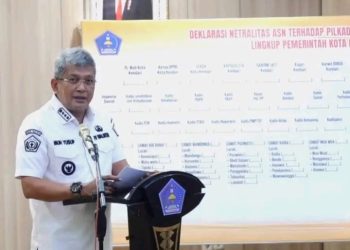 ASN Lingkup Kota Kendari Deklarasikan Netralitas Pilkada