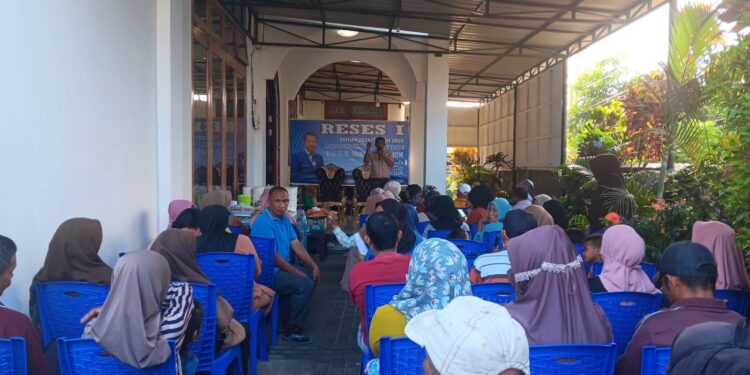 Samsuddin Rahim Banyak Terima Aspirasi Masyarakat Saat Reses Perdana