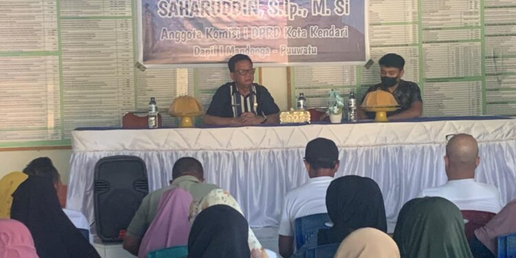 Gelar Reses Perdana, Saharuddin Tampung Aspirasi Masyarakat di Abeli Dalam
