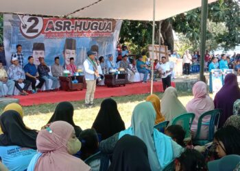 Komitmen ASR-Hugua Perhatikan Pendidikan, Kesehatan dan Peningkatan Ekonomi Saat Kampanye di Buton