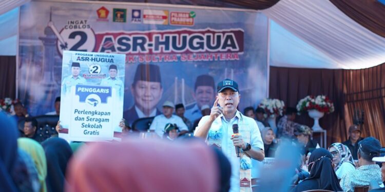 Dukungan Solid ASR-Hugua di Konawe Utara Untuk Pilgub Sultra