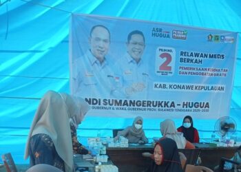 Relawan Medis Berkah Sultra Inisiasi Layanan Kesehatan Gratis di 12 Kabupaten dan Kota