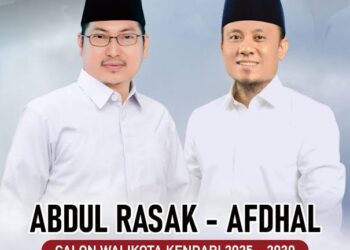 Hadapi Debat, Rasak-Afdhal Siap Paparkan Visi Misi Dihadapan Masyarakat Kota Kendari