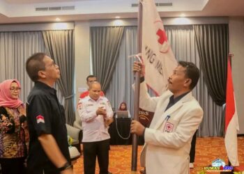 Samsuddin Rahim Kembali Dilantik Jadi Ketua Palang Merah Indonesia Kota Kendari