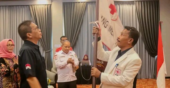 Samsuddin Rahim Kembali Dilantik Jadi Ketua Palang Merah Indonesia Kota Kendari