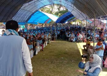 Kampanye di Buton Utara, ASR-Hugua Janjikan Lapangan Kerja, Jembatan dan Jalan Lingkar