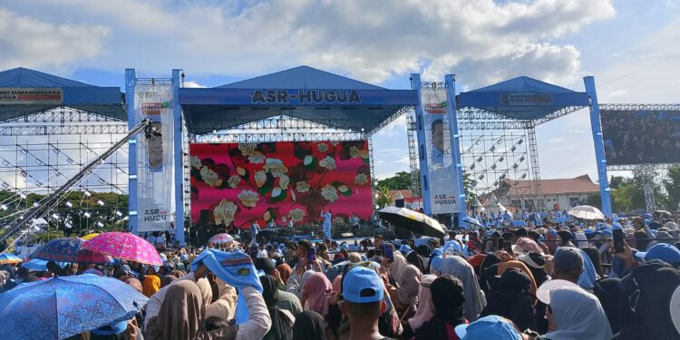 Pesta Rakyat Bersama ASR-Hugua Berkah Bagi Pelaku UMKM