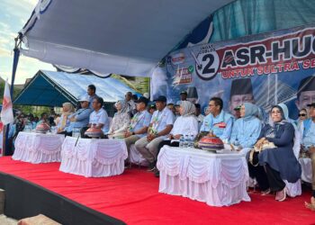 ASR-Hugua Tekankan Program Pendidikan dan Pariwisata Saat Kampanye di Wangi Wangi Wakatobi