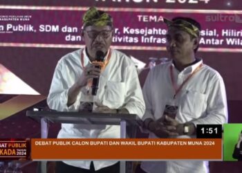 Pasangan Kardini-Noor Dhani Paparkan Tujuh Visi Misi Untuk Membangun Muna