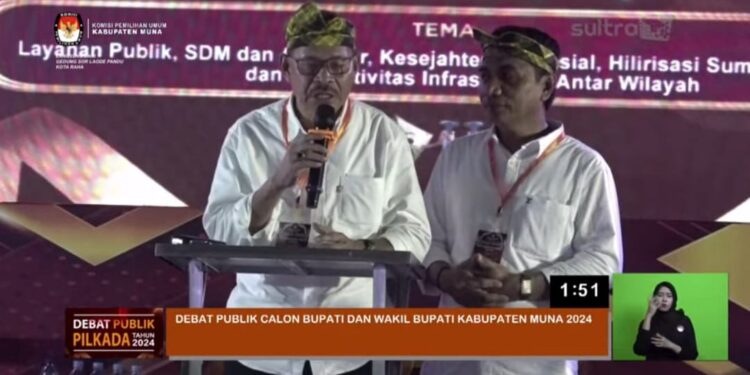 Pasangan Kardini-Noor Dhani Paparkan Tujuh Visi Misi Untuk Membangun Muna