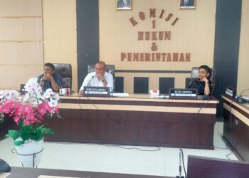 Komisi I DPRD Kota Kendari Fasilitasi Penyelesaian Masalah PHK Sepihak Karyawan PT. Aneka Bangunan Cipta