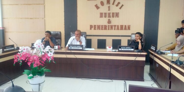 Komisi I DPRD Kota Kendari Fasilitasi Penyelesaian Masalah PHK Sepihak Karyawan PT. Aneka Bangunan Cipta