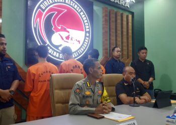 Polda Sultra Tangkap Empat Pengedar Sabu-sabu Jaringan Antar Provinsi