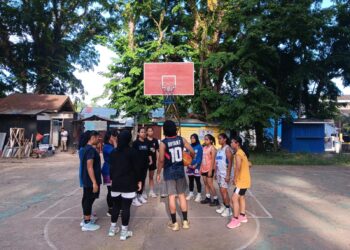 Sebanyak 12 Atlet Basket Putri Sulawesi Tenggara Jalani Pemusatan Latihan Jelang Pra Popnas Zona IV