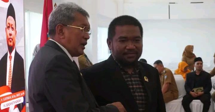 Hadiri Pelantikan Pj Sekda, Ketua DPRD Kota Kendari Berharap Bisa Bersinergi dan Berkoordinasi Dengan Baik