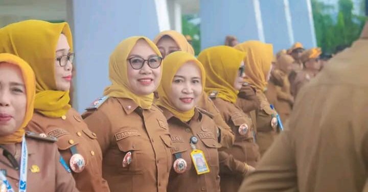 Sekretaris DPRD Kota Kendari Ikut Apel Gabungan Netralitas ASN Pada Pilkada 2024.