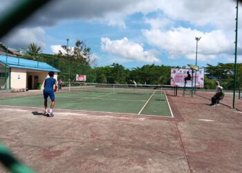 Laga Pembuka Cabor Tenis Lapangan, Tuan Rumah Sultra Bertemu Sulsel Ajang Pra Popnas Zona IV