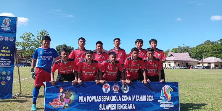 Imbang Lawan Sulbar, Sultra Incar Kemenangan Laga Berikutnya Cabor Sepakbola Pra Popnas 2024