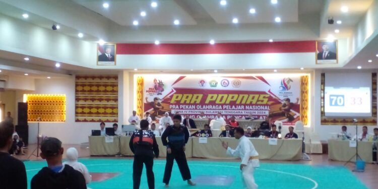Pra Popnas Zona IV Sultra, 7 Atlet Pencak Silat Kaltim Melaju ke Semi Final