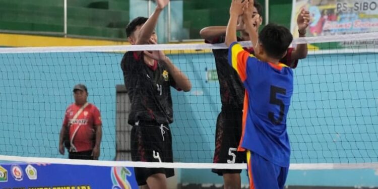 Kalahkan NTT, Tim Sepak Takraw Sultra Melaju ke Semifinal Pra Popnas Zona IV