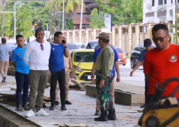 Pj Wali Kota Kendari Muhammad Yusup Pimpin Karya Bakti Dalam Rangka HUT KORPRI