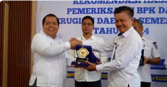 Pemkot Kendari Raih Penghargaan Dari BPK RI Perwakilan Sulawesi Tenggara