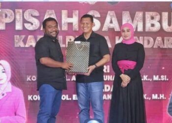 Ketua DPRD Hadiri Pisah Sambut Kapolresta Kendari