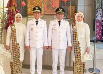 Irham-Wahyu Resmi Dilantik Jadi Bupati Konawe Selatan