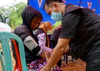Puskesmas Puuwatu Tangani Kesehatan Korban Kebakaran di TPA Puuwatu Kendari