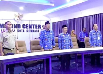 Pemkot Kendari Rakor Penyelenggaraan Pemerintahan Bersama Kemendagri