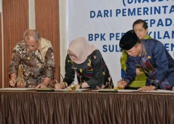 Wali Kota Kendari Serahkan LKPD Tahun 2024 Kepada BPK Perwakilan Sulawesi Tenggara