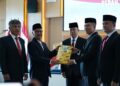 Serah Terima Jabatan Bupati dan Wakil Bupati Konawe Selatan Periode 2025-2030