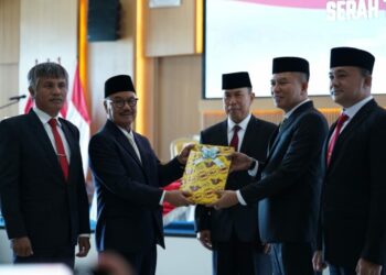 Serah Terima Jabatan Bupati dan Wakil Bupati Konawe Selatan Periode 2025-2030