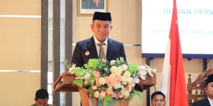 Sampaikan Pidato Perdana, Irham : Saatnya Bekerja Sama Bangun Konawe Selatan
