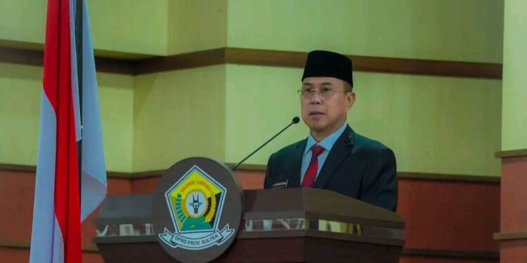 Gubernur Andi Sumangerukka Paparkan Lima Prioritas Pembangunan Saat Pidato di DPRD Sultra
