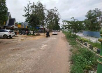 Pemkot Kendari Gelontorkan Rp3,1 Miliar Perbaikan Jalan Antero Hamra