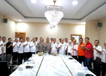 Dinas Kominfo Kota Kendari Rapat Pembentukan Layanan Call Center 112