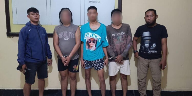 Tiga Pelaku Pemalakan Pakai Badik di Kendari Ditangkap Polisi