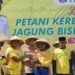 Maksimalkan Program Ketahanan Pangan, Bupati Mubar Launching Petani Keren dan Tanam Jagung Serentak