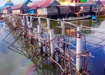 Penantian Warga Torokeku Konsel Terhadap Jembatan Penyebrangan Mulai Dibangun