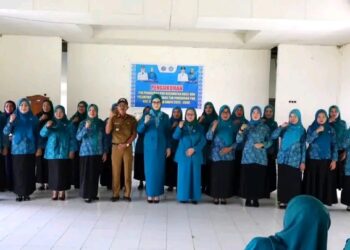 Ketua dan Pengurus PKK Kecamatan Abeli Dikukuhkan